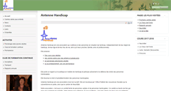 Desktop Screenshot of antenne-handicap.com