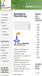 Mobile Screenshot of antenne-handicap.com